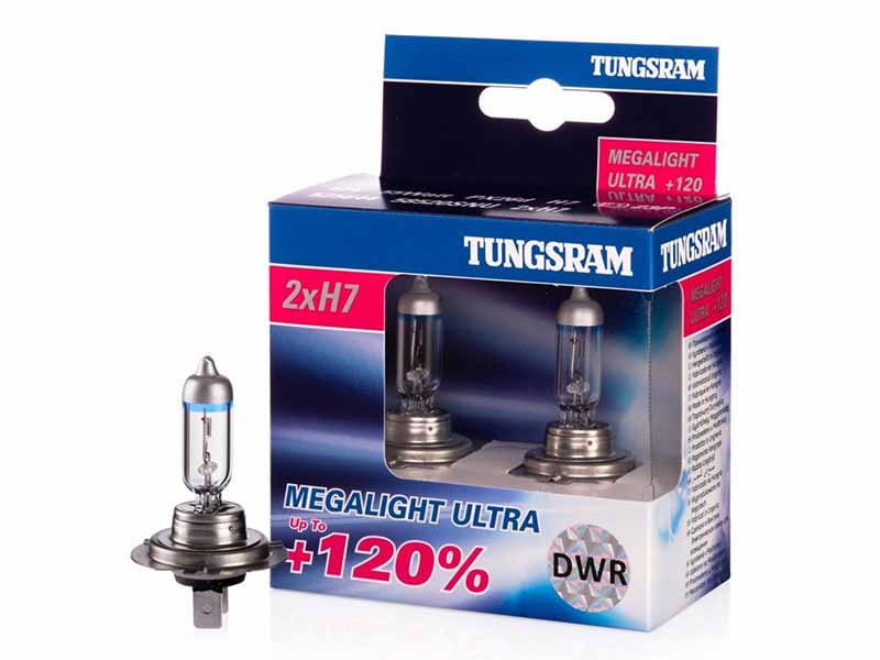 Tungsram Megalight Ultra лучшая лампа H7