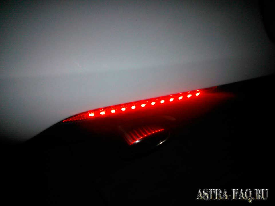 Светодиоды в катафоты на Opel Astra J