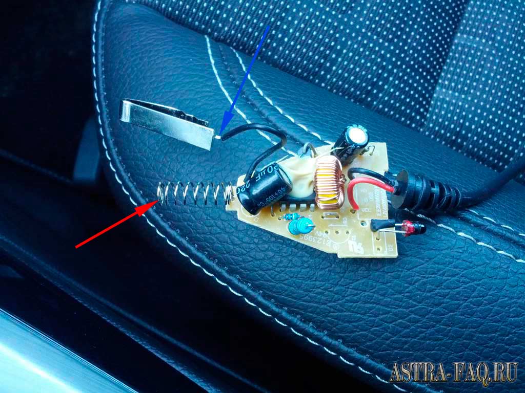 Подключение видеорегистратора на Opel Astra J